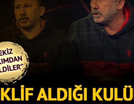 Sergen Yalçın, teklif aldığı kulübü canlı yayında açıkladı: ''8 takımdan teklif aldım''