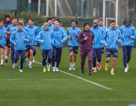 Trabzonspor’un Çaykur Rizespor maçı hazırlıkları sürüyor