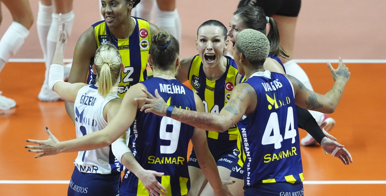 Fenerbahçe, Galatasaray'a set vermedi