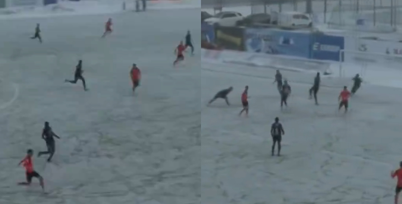 İzlanda'da futbol oynamak…